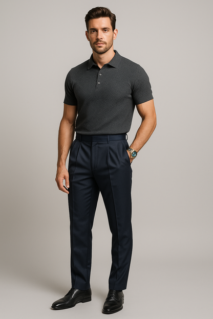 SET ELEGANTE™ PANTALON + POLO + RELOJ DE REGALO 🎁