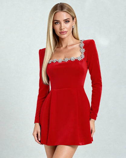 Celeste | Vestido de cristal