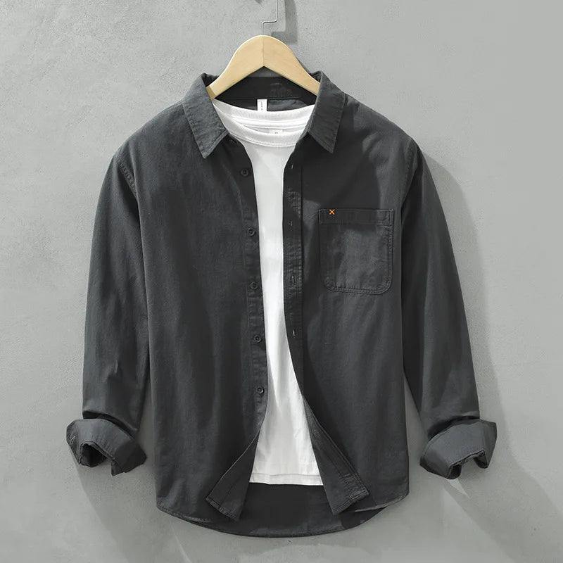 CAMISA DE HOMBRE ESTILO MINIMALISTA SILAMODA™